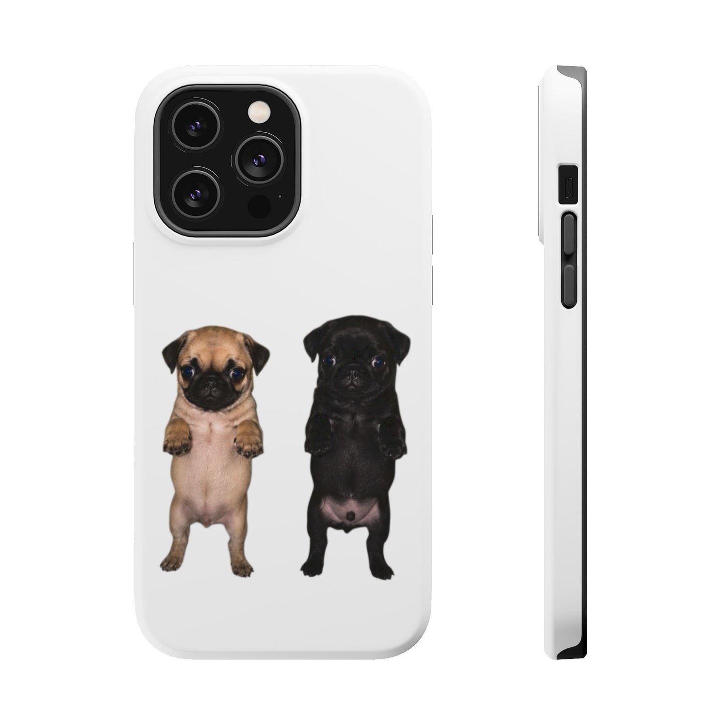Pug Duo Magnetic Impact-Resistant Phone Case