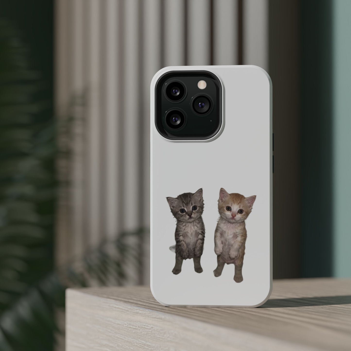Duo Cute Kitten  Magnetic Impact-Resistant Phone Case