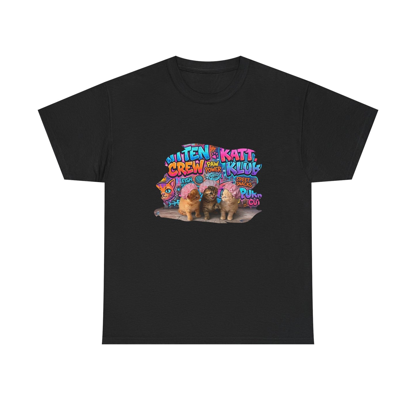 Kitten Crew Graphic Tee — Cute Kittens Cat Lover Shirt