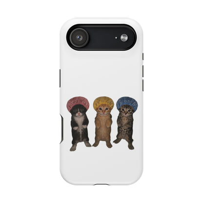 Cute Kittens in Bonnets  Magnetic Impact-Resistant Phone Case