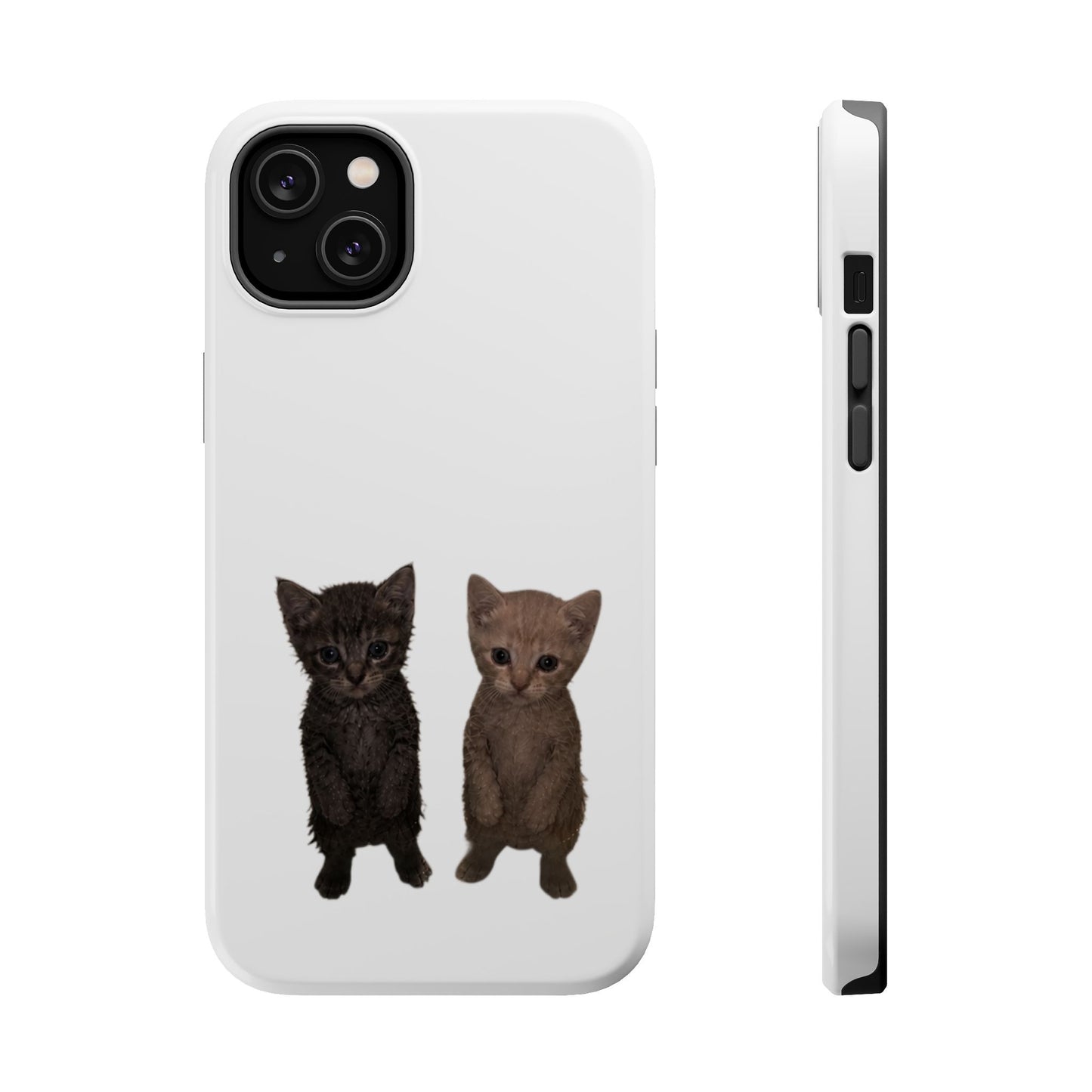 Cute Kittens Magnetic Impact-Resistant Phone Case