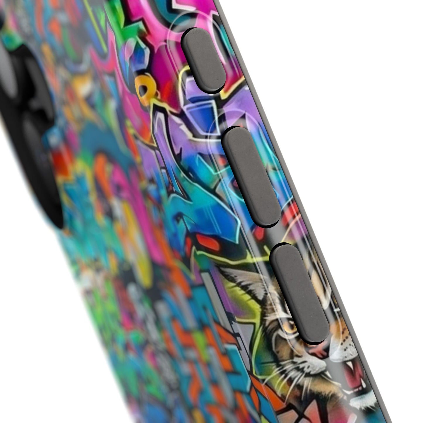 Puppy Squad Graffiti Phone Case — Impact-Resistant Protective Case
