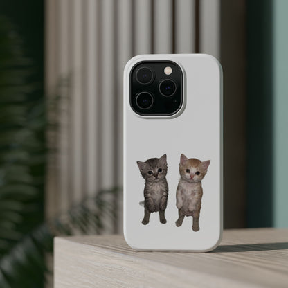 Duo Cute Kitten  Magnetic Impact-Resistant Phone Case
