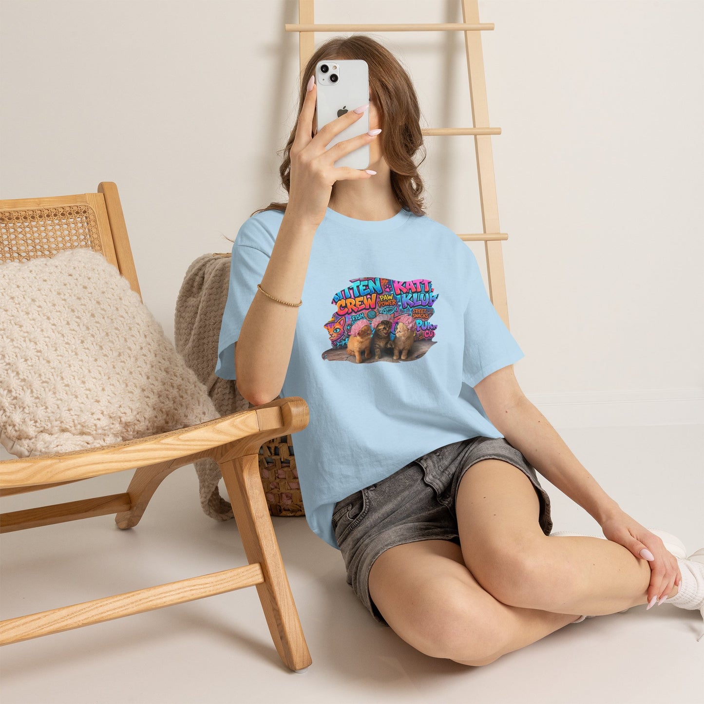 Kitten Crew Graphic Tee — Cute Kittens Cat Lover Shirt