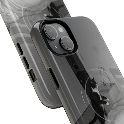 Phone Case “Why Is It Always at 2 AM?” Cat Photo Tough Magnetic Case
