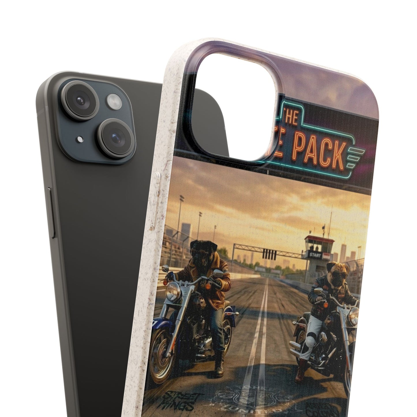 Motorcycle Road Trip Biodegradable Phone Case