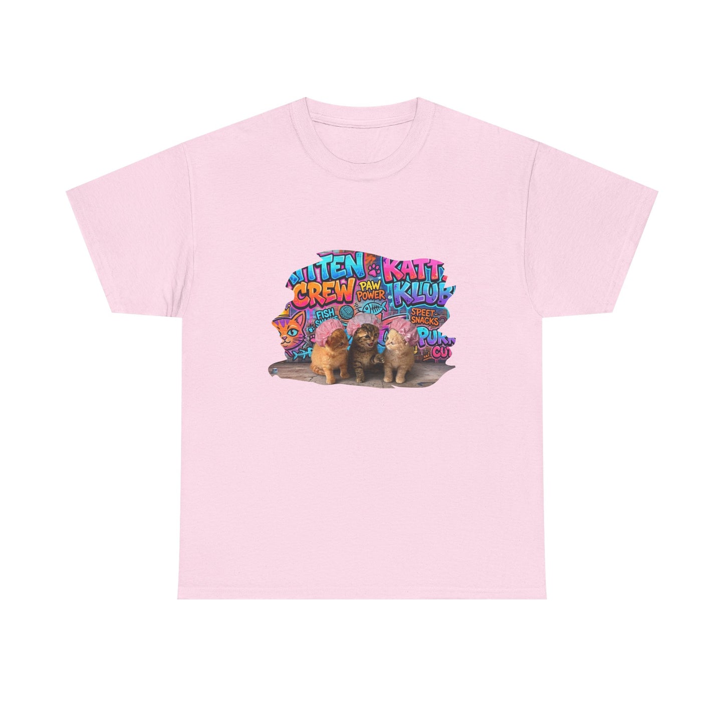 Kitten Crew Graphic Tee — Cute Kittens Cat Lover Shirt