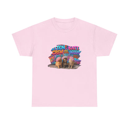 Kitten Crew Graphic Tee — Cute Kittens Cat Lover Shirt