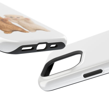 Cute Raising Paws Kittens Magnetic Impact-Resistant  Phone Case