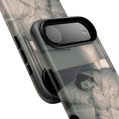 Phone Case ‘Trust Everything You See’ Surreal Sleep Graphic Tough Magnetic Case