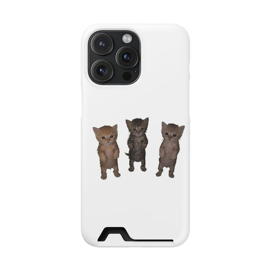 Cute Trio Kittens Phone Case
