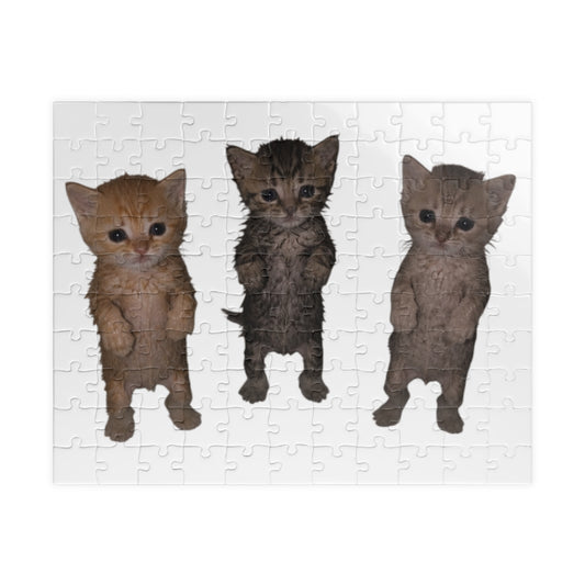 Cute Trio  Kittens Jigsaw Puzzle