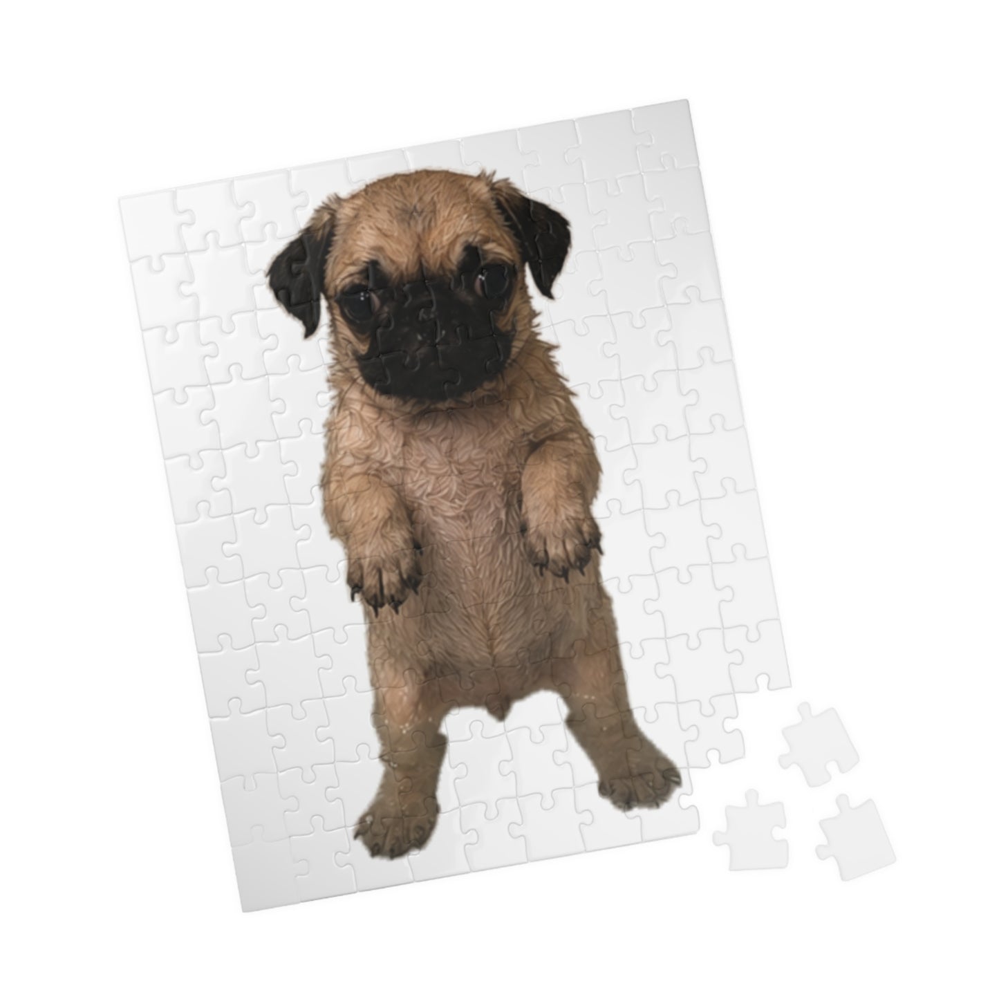 Cute Standing Pug  Puppy  Puzzle