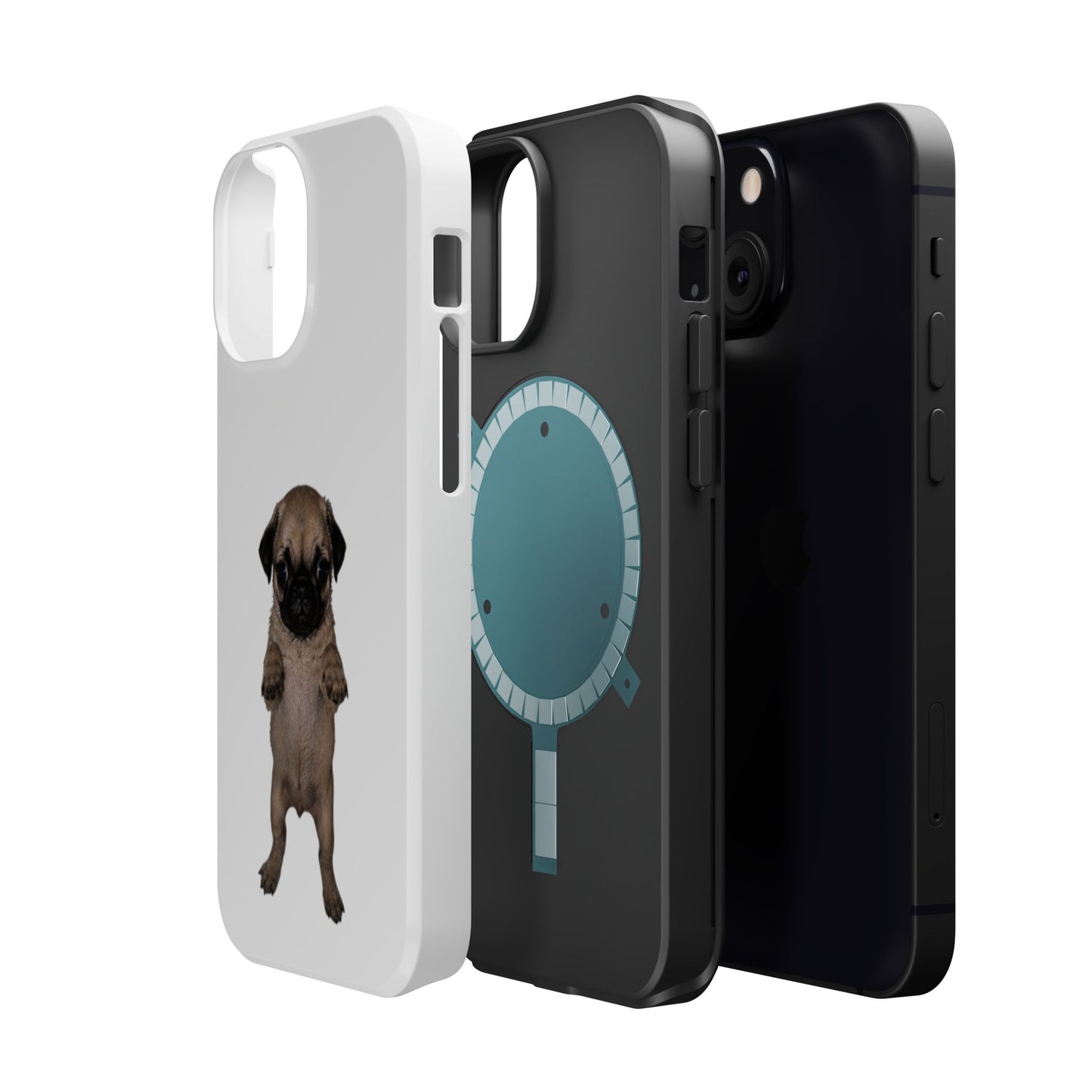 Pug Puppy Magnetic Impact-Resistant Phone Case