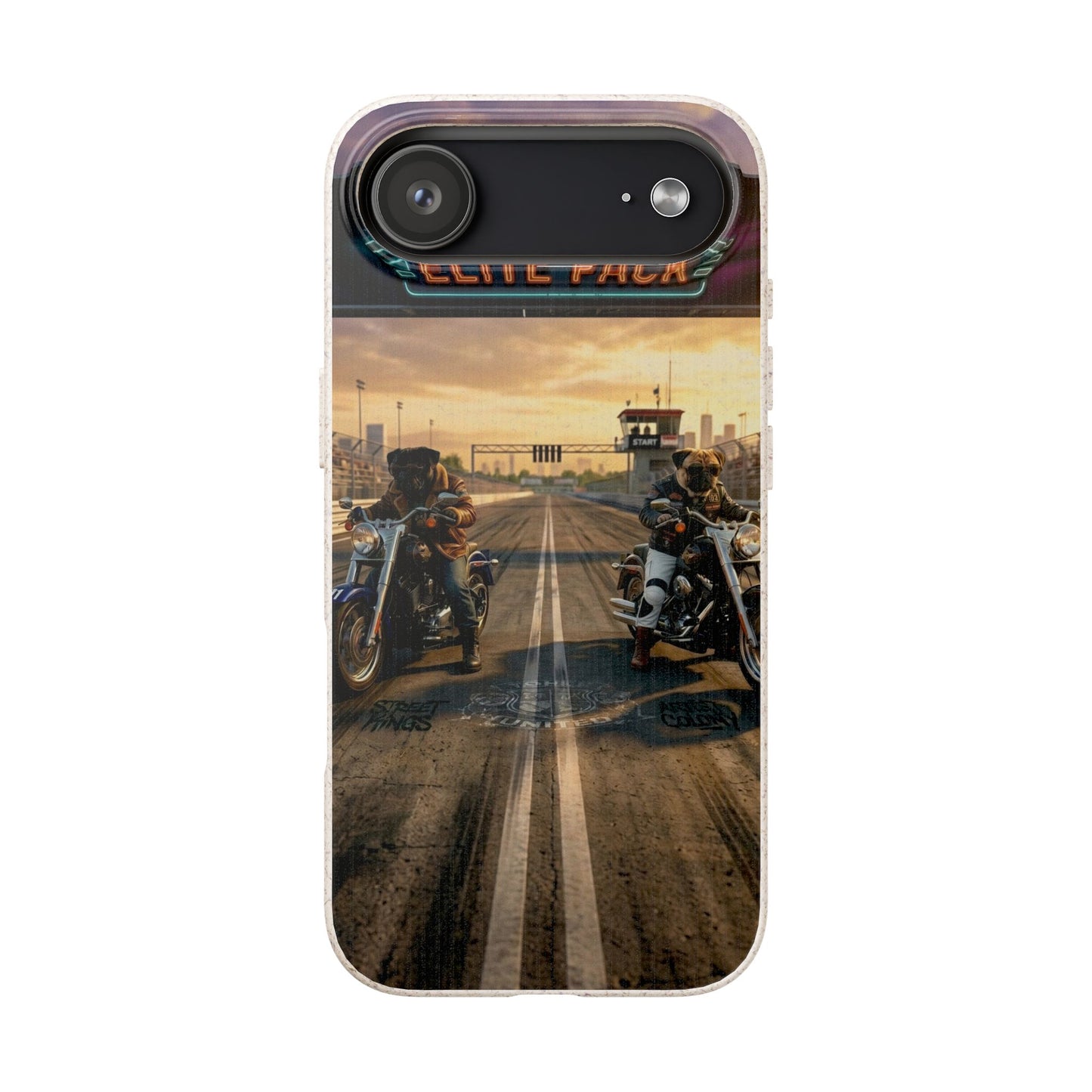 Motorcycle Road Trip Biodegradable Phone Case