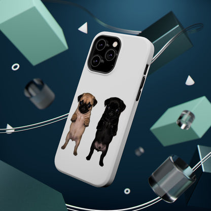Pug Duo Magnetic Impact-Resistant Phone Case