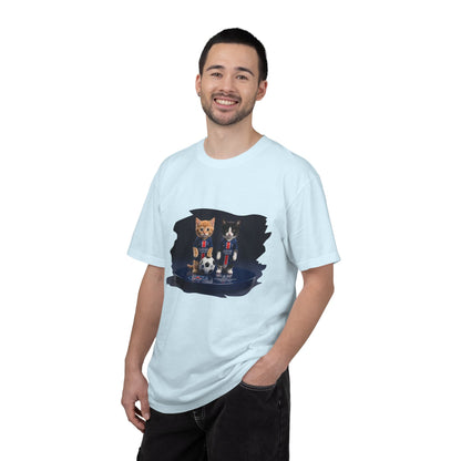 Cat Soccer Players T‑Shirt — Cute Kitten Football Graphic Tee