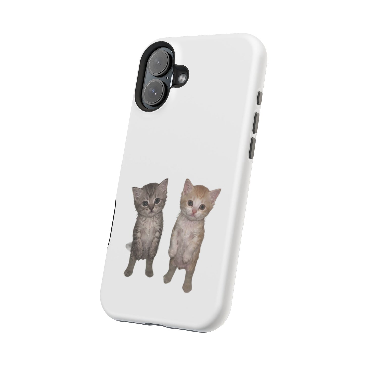 Duo Cute Kitten  Magnetic Impact-Resistant Phone Case
