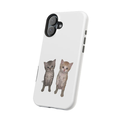 Duo Cute Kitten  Magnetic Impact-Resistant Phone Case