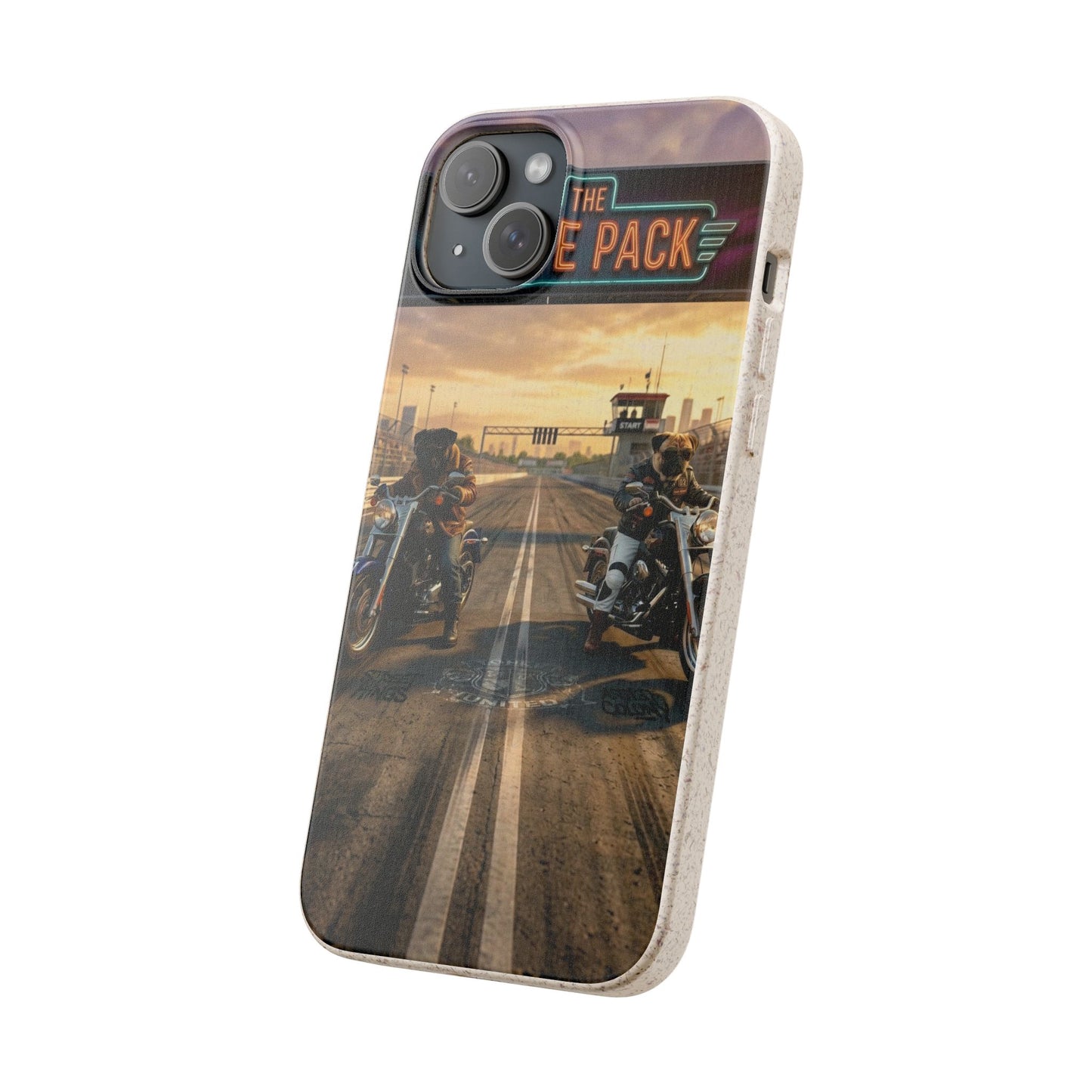 Motorcycle Road Trip Biodegradable Phone Case