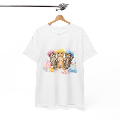 Cute Kittens Bath Time T-Shirt