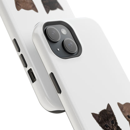 Cute Kittens Magnetic Impact-Resistant Phone Case