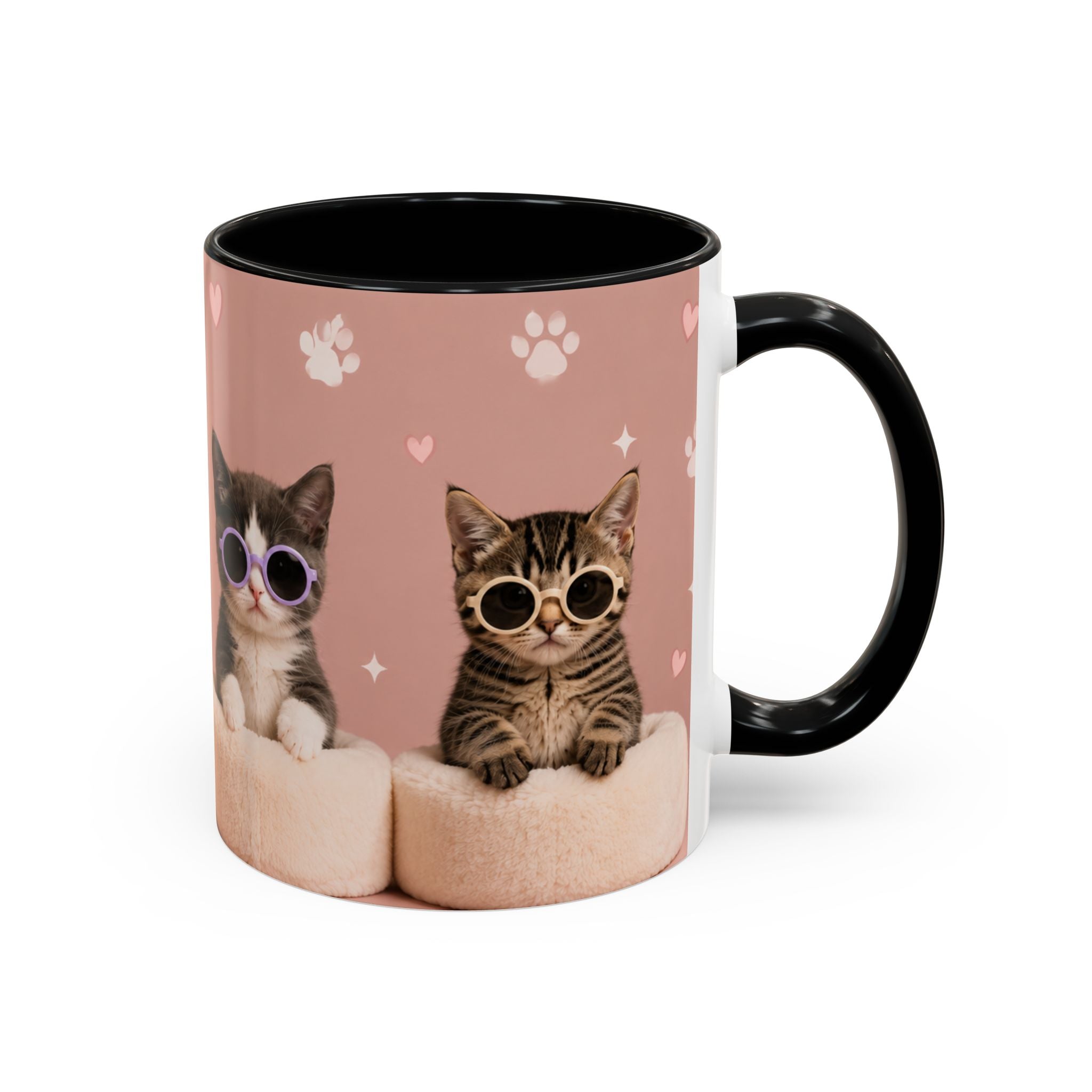 Cute Cat Lovers Coffee Mug - 11 & 15oz - Perfect Gift for Pet Owners