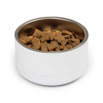 Pug Puppy   Stainless Steel  Pet Bowl  18oz