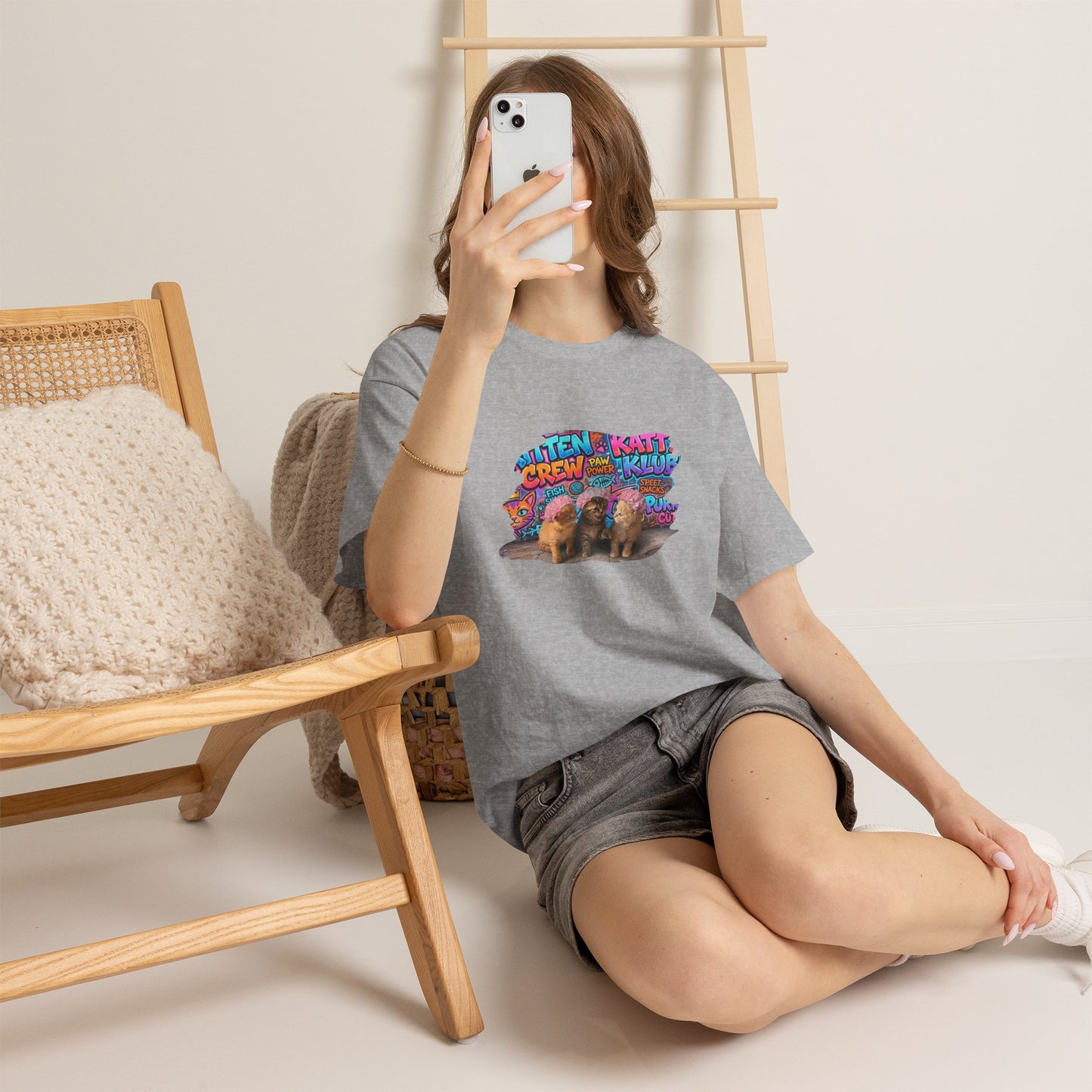 Kitten Crew Graphic Tee — Cute Kittens Cat Lover Shirt