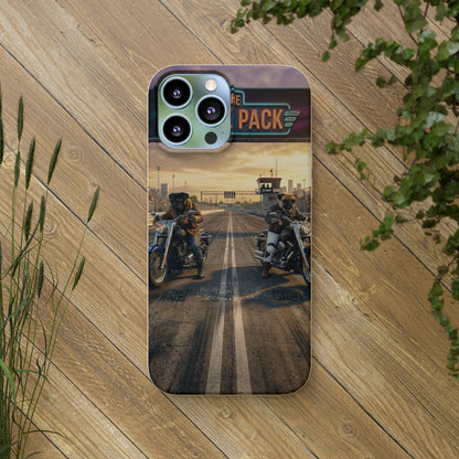 Motorcycle Road Trip Biodegradable Phone Case