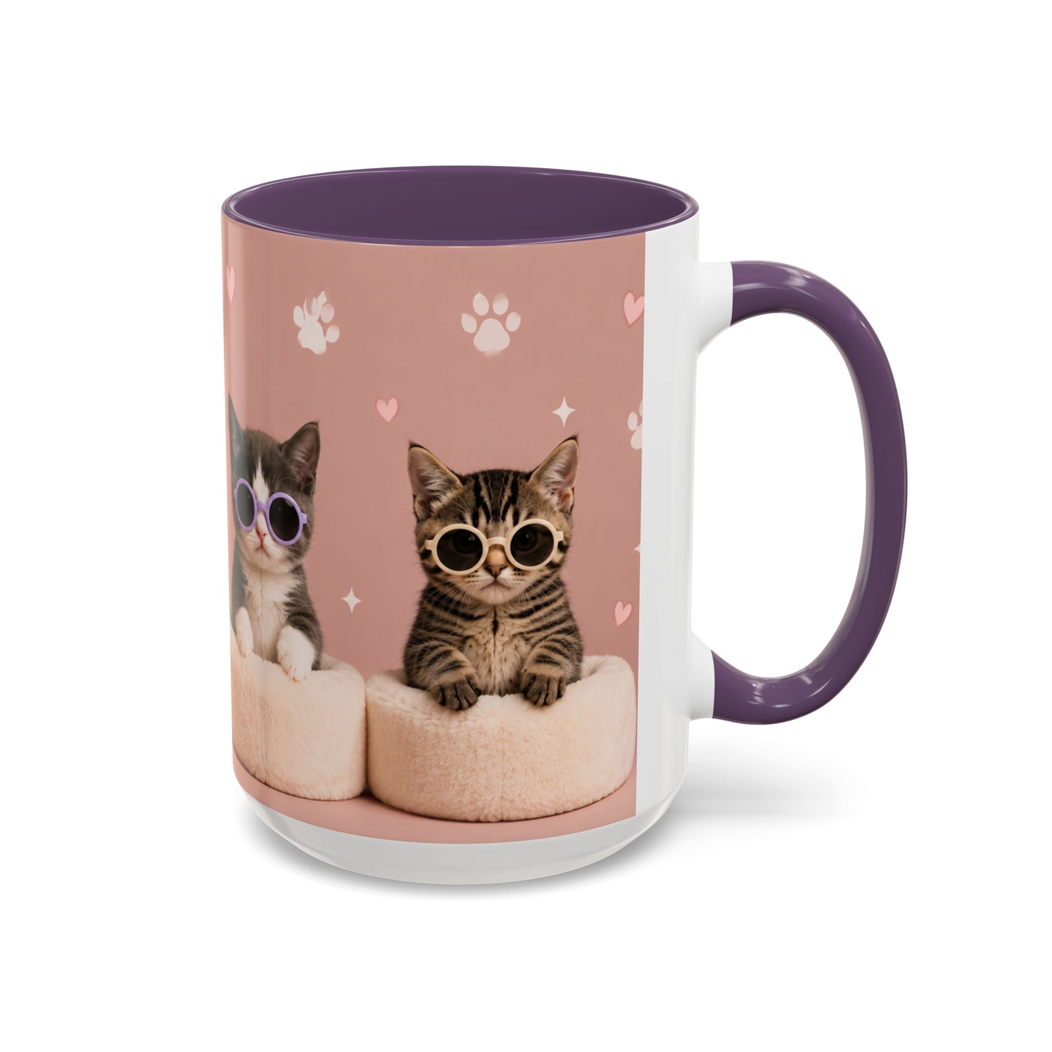 Cute Cat Lovers Coffee Mug - 11 & 15oz - Perfect Gift for Pet Owners