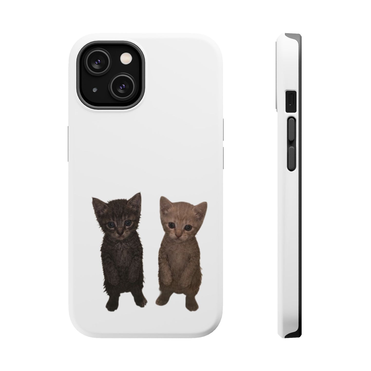Cute Kittens Magnetic Impact-Resistant Phone Case