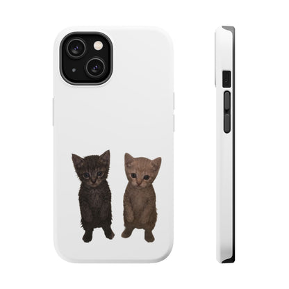 Cute Kittens Magnetic Impact-Resistant Phone Case