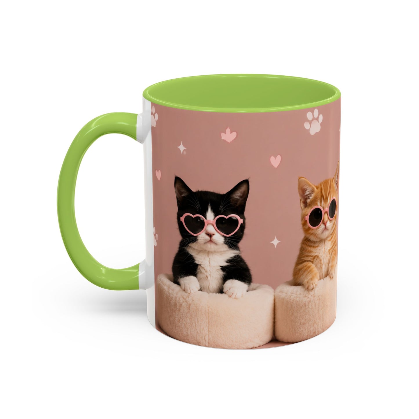 Cute Cat Lovers Coffee Mug - 11 & 15oz - Perfect Gift for Pet Owners