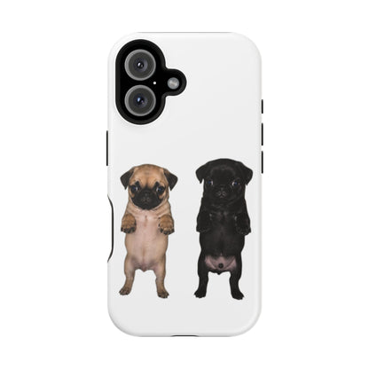 Pug Duo Magnetic Impact-Resistant Phone Case