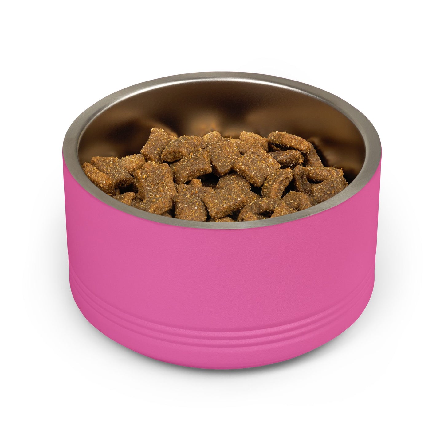 Cute Dog Pug Standing 18oz Stainless Pet Bowl