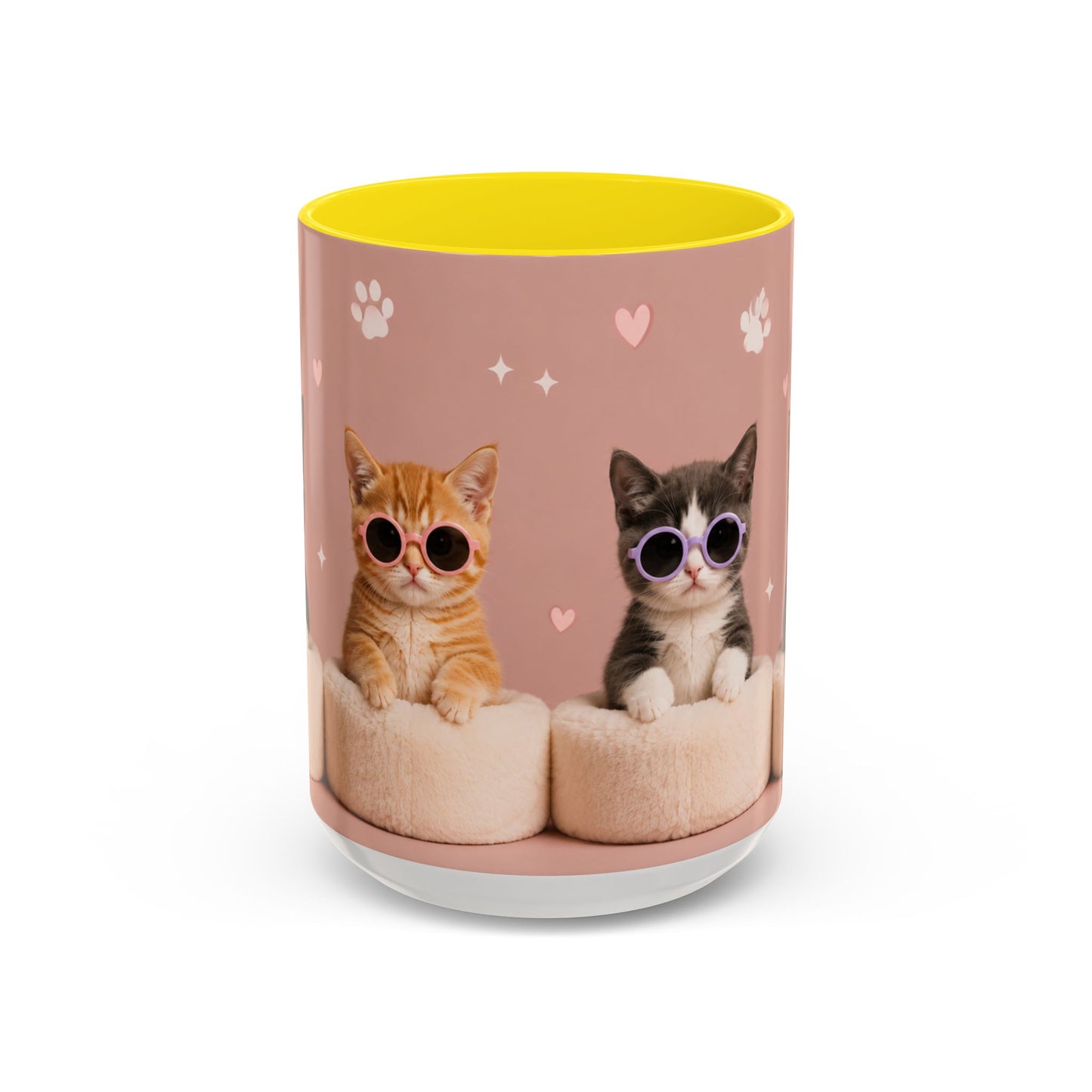 Cute Cat Lovers Coffee Mug - 11 & 15oz - Perfect Gift for Pet Owners