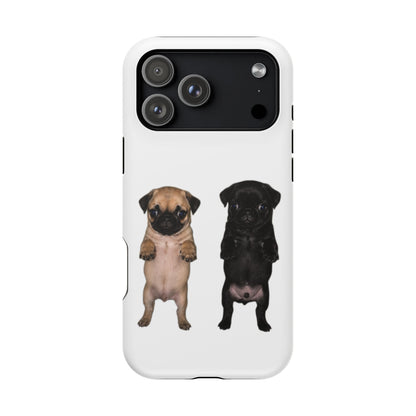 Pug Duo Magnetic Impact-Resistant Phone Case