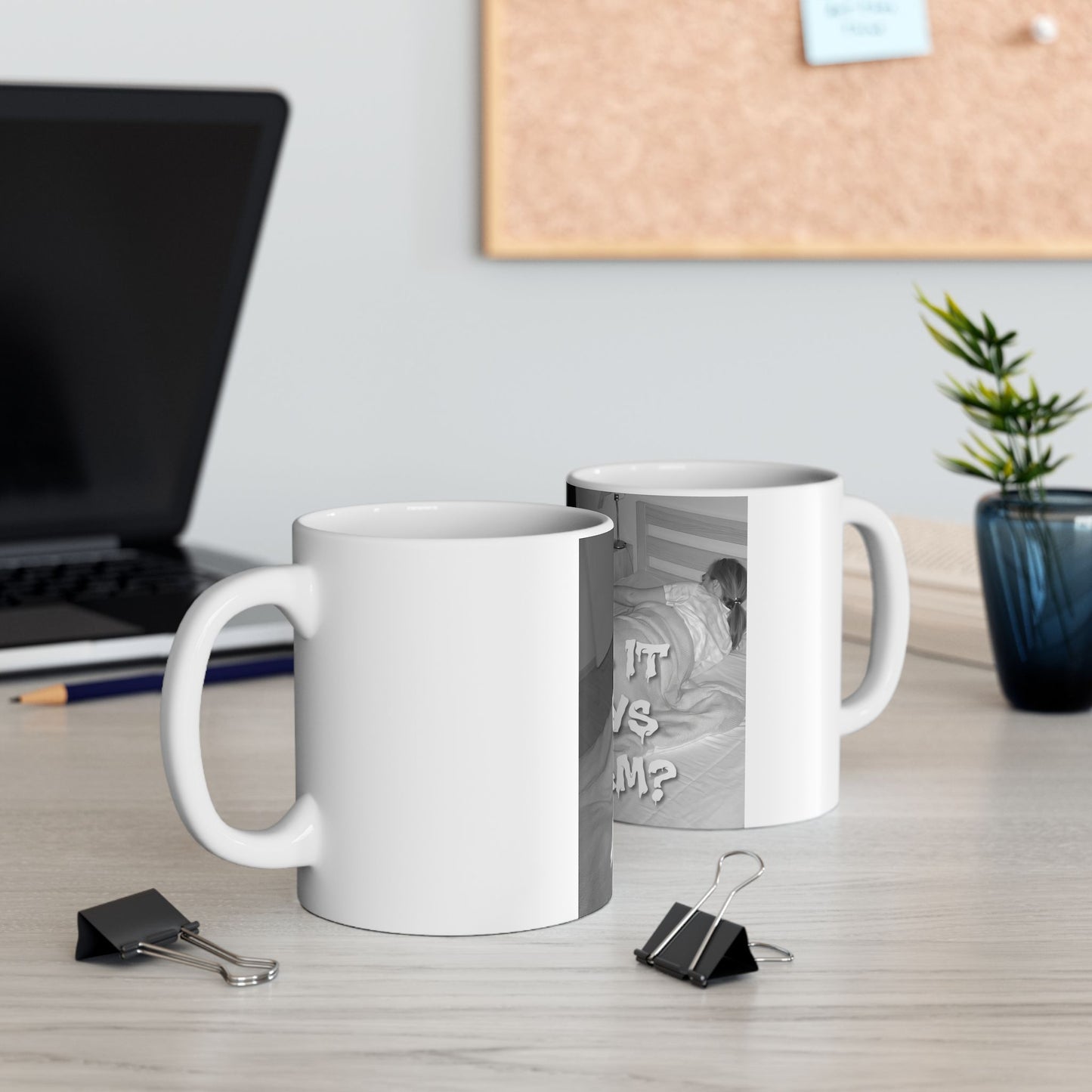 Why Is It Always At 2 AM? Cat Coffee Mug Funny Nighttime Pet Lover Gift