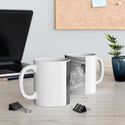 Why Is It Always At 2 AM? Cat Coffee Mug Funny Nighttime Pet Lover Gift