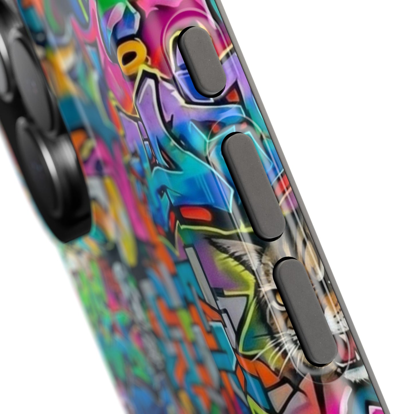 Puppy Squad Graffiti Phone Case — Impact-Resistant Protective Case