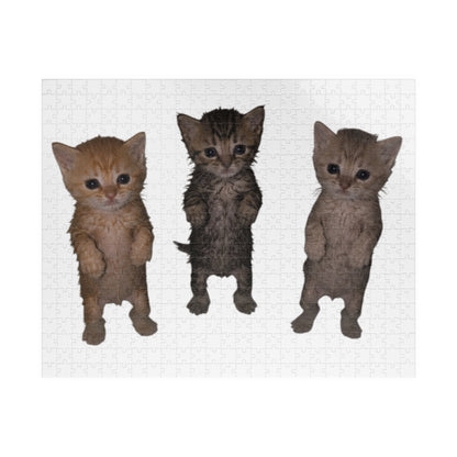Cute Trio  Kittens Jigsaw Puzzle