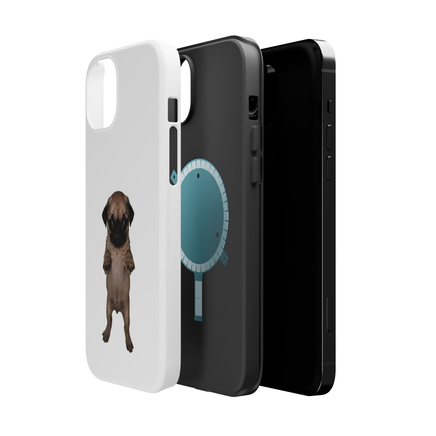 Pug Puppy Magnetic Impact-Resistant Phone Case