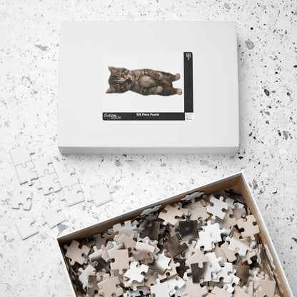 Cute Standing Tabby Kitten Jigsaw Puzzle
