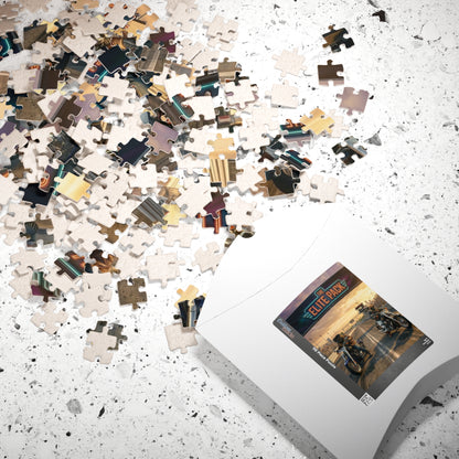 The Elite Pack Motorcycle Road Trip Puzzle — Scenic Biker Jigsaw (110/252/520/1014 pc)