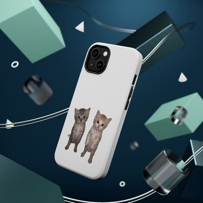 Duo Cute Kitten  Magnetic Impact-Resistant Phone Case