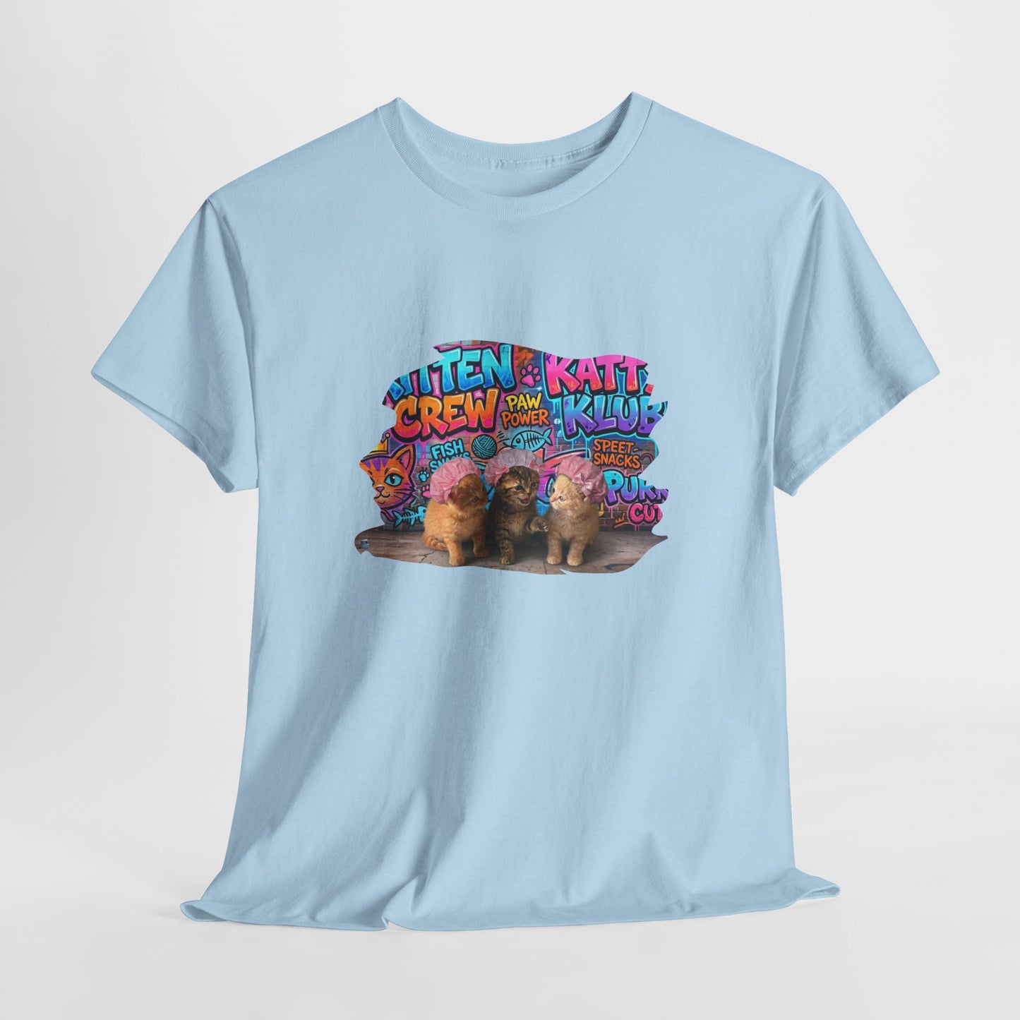 Kitten Crew Graphic Tee — Cute Kittens Cat Lover Shirt