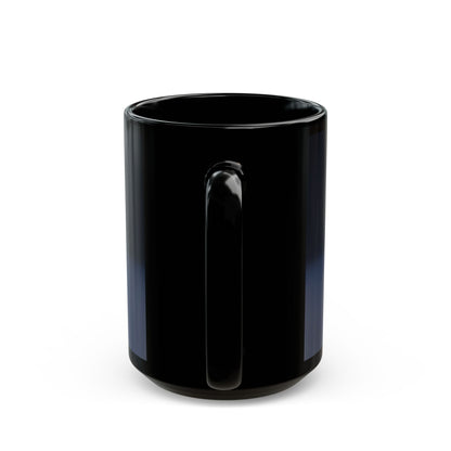 Soccer Cats Black Mug — Cute Football Kit Kittens Coffee Cup (11oz/15oz)