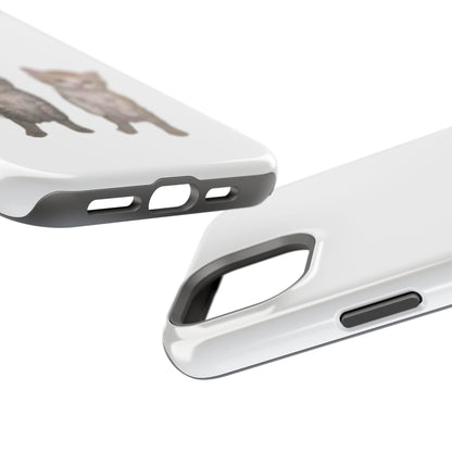 Duo Cute Kitten  Magnetic Impact-Resistant Phone Case