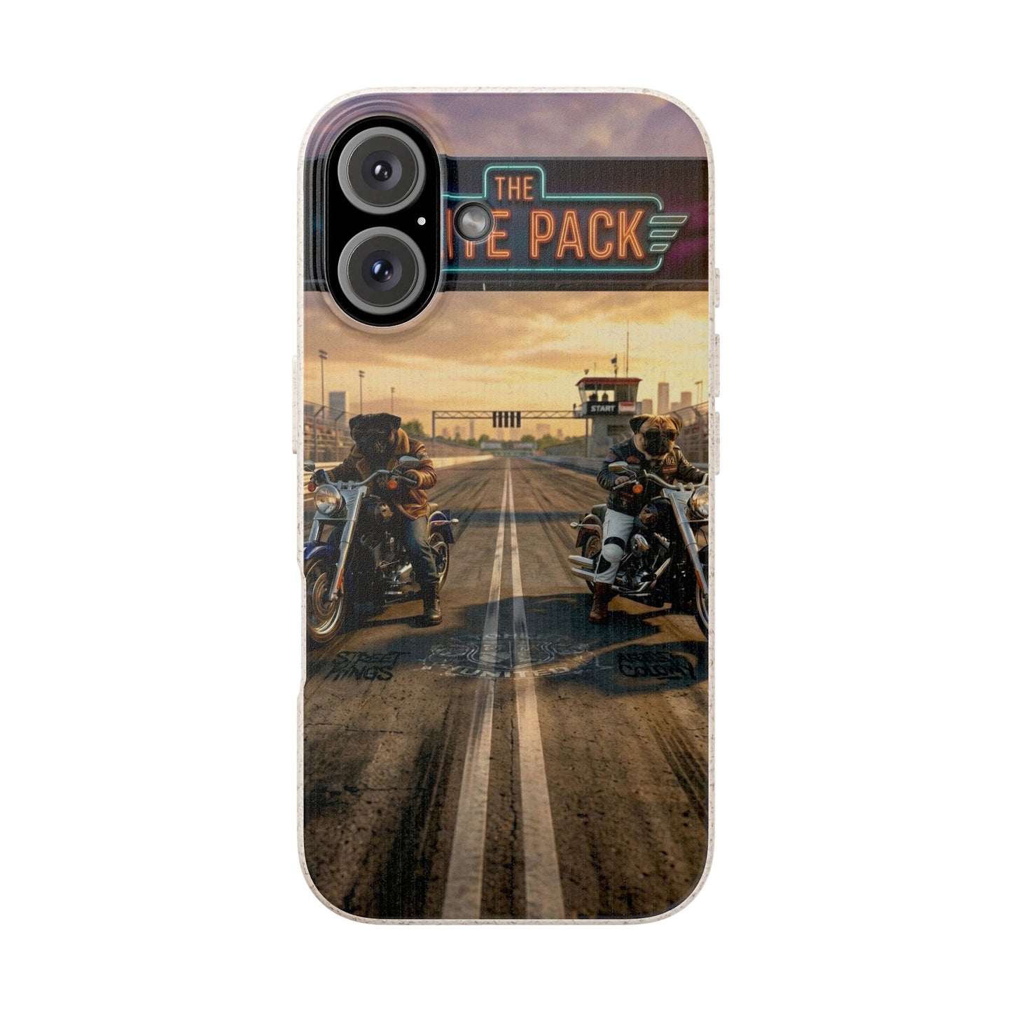 Motorcycle Road Trip Biodegradable Phone Case